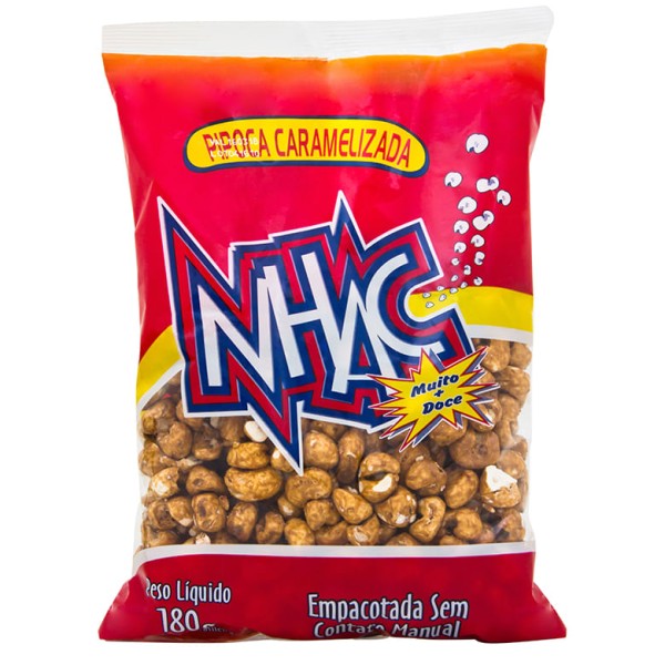 Encontraproduto.com.br - Pipoca Nhac Caramelizada 180g