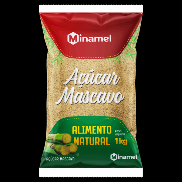 Encontraproduto.com.br - Açúcar Mascavo Minamel Pacote 1kg