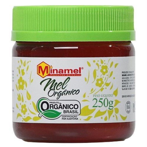Encontraproduto.com.br - Mel Orgânico Minamel Squeeze 250g