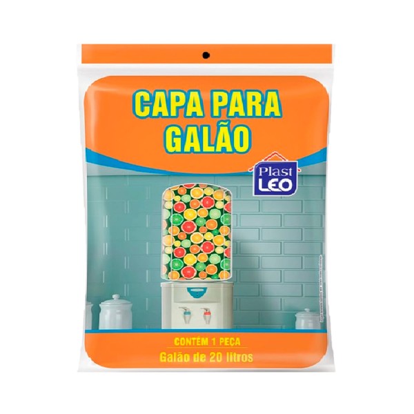 Encontraproduto.com.br - Capa para Botijão de Água Plast-Leo