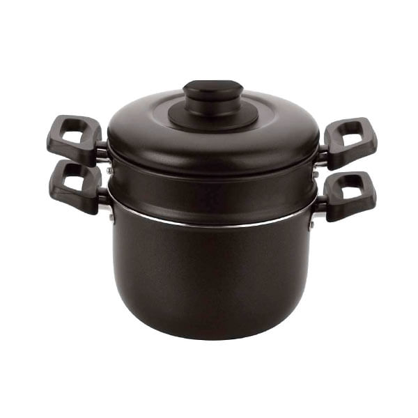Encontraproduto.com.br - Cuscuzeira Multiflon Cozimento a Vapor 16cm