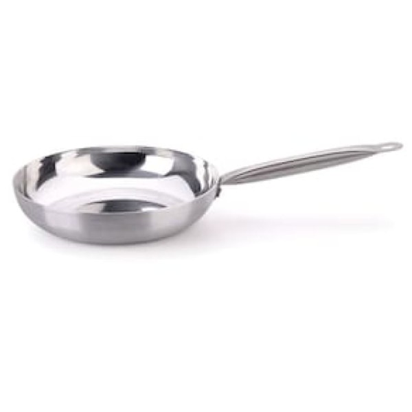 Encontraproduto.com.br - Frigideira Multiflon Profissional Alumais com Revestimento Antiaderente Quartzo Alumínio - 24 cm