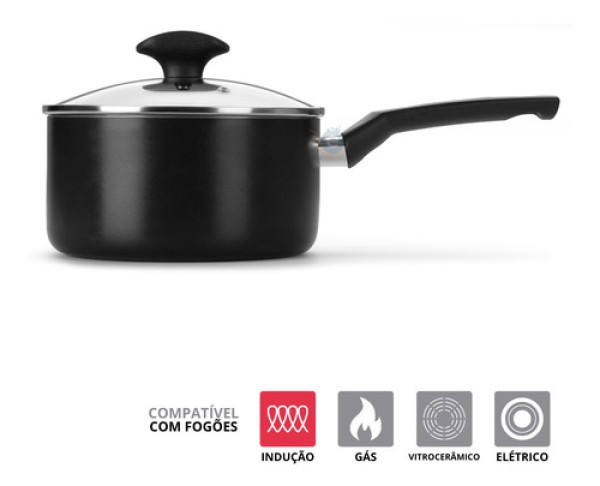 Panela Antiaderente 18cm Linha Induct+ Multiflon