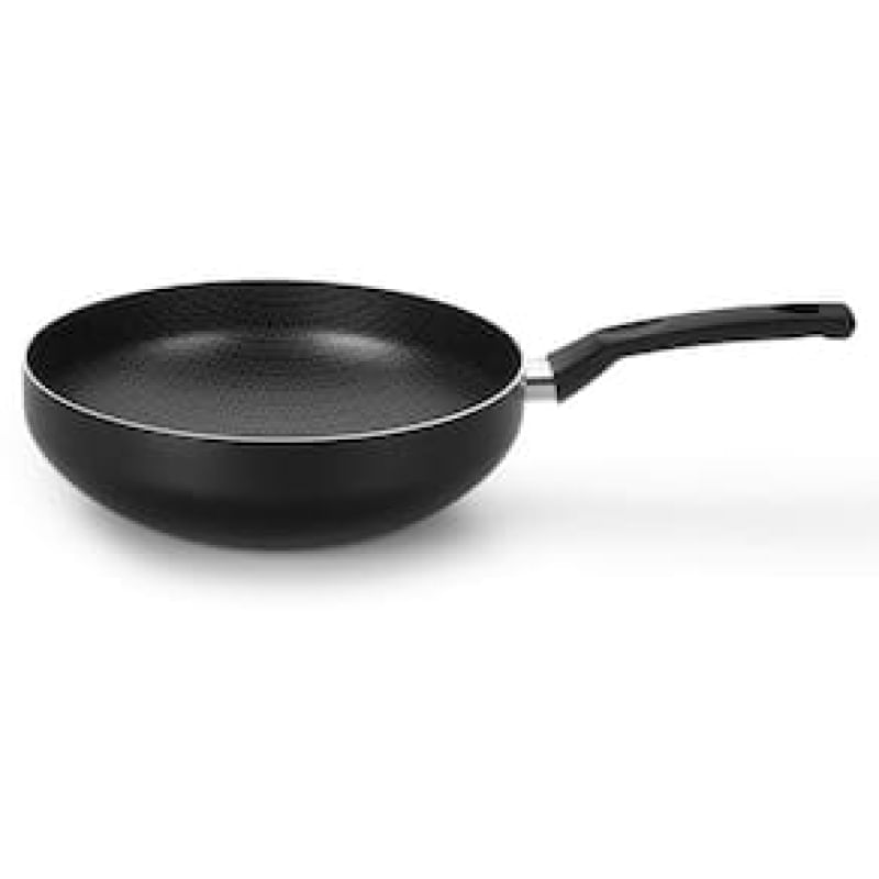 Frigideira Multiflon Amora com Revestimento Antiaderente Ultra 7 Preta - 28 cm