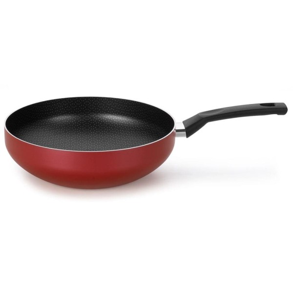 Encontraproduto.com.br - Frigideira Multiflon Amora com Revestimento Antiaderente Ultra 7 Vermelha - 28 cm