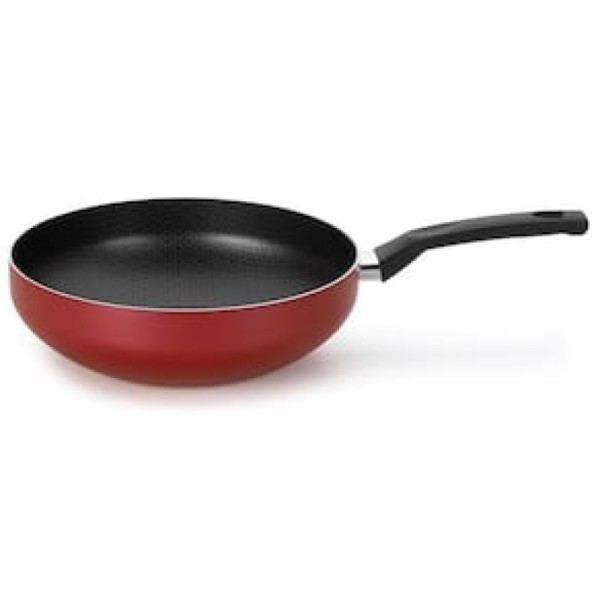 Encontraproduto.com.br - Frigideira Multiflon Amora com Revestimento Antiaderente Ultra 7 Vermelha - 28 cm