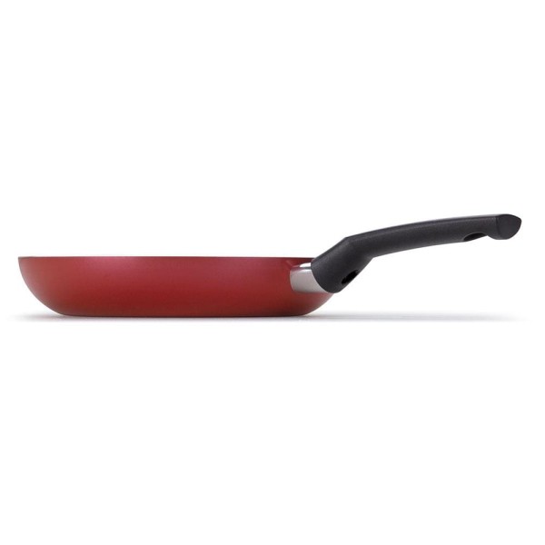 Encontraproduto.com.br - Frigideira Multiflon Amora com Revestimento Antiaderente Ultra 7 Vermelha - 24 cm