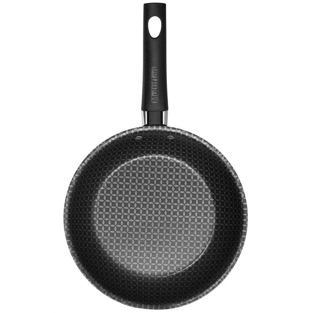 Encontraproduto.com.br - Conjunto de Panelas 4 Peças Multiflon Daily com Revestimento Antiaderente Ultra7 e Tampas com Saída de Vapor - Laranja