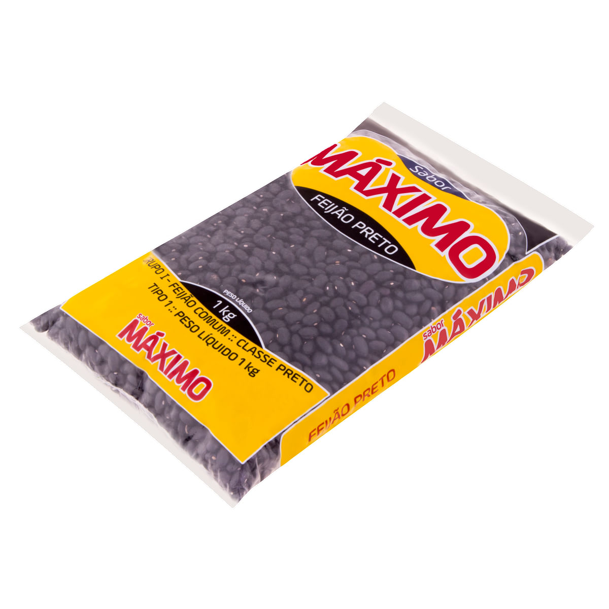 Encontraproduto.com.br - Feijão Preto Sabor Máximo Tipo 1 Pacote com 1kg