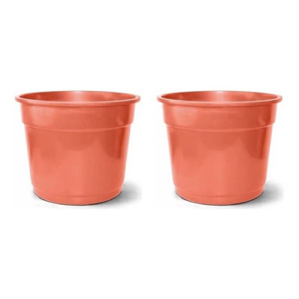 Encontraproduto.com.br - Vaso N06 25cm Marrom Nutriplan