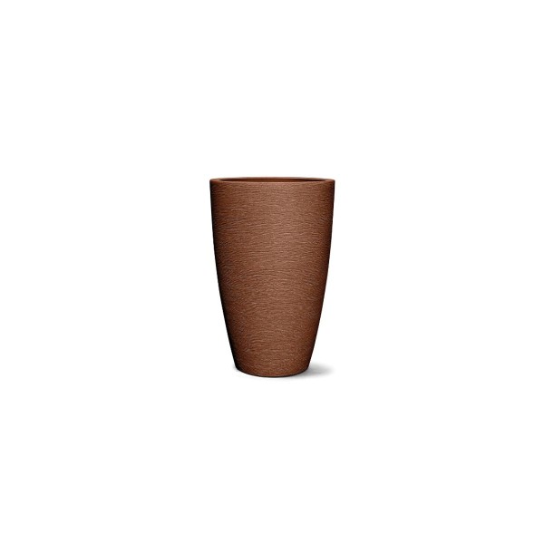Encontraproduto.com.br - Vaso Grafiato Cônico 48Cm Ferrugem - 7300148-11 - Nutriplan