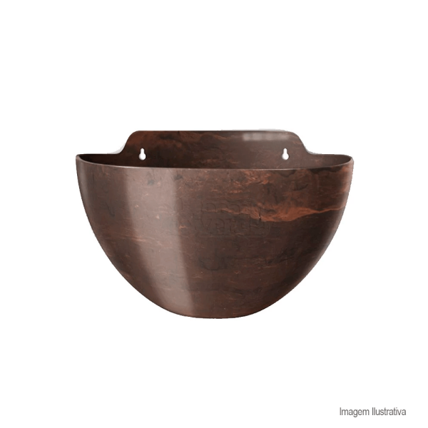 Encontraproduto.com.br - Cachepô elegance de parede mini café imperial - nutriplan