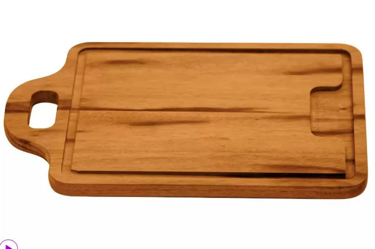 Encontraproduto.com.br - Tábua de Madeira para Churrasco 34cm - Tramontina