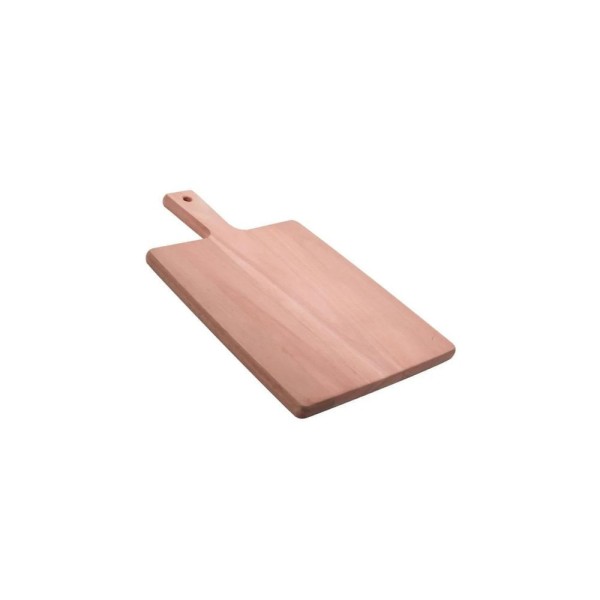 Encontraproduto.com.br - Tábua Retangular em Madeira Eucalipto com Cabo e Furo Cut & Taste 34x 23cm - Tramontina