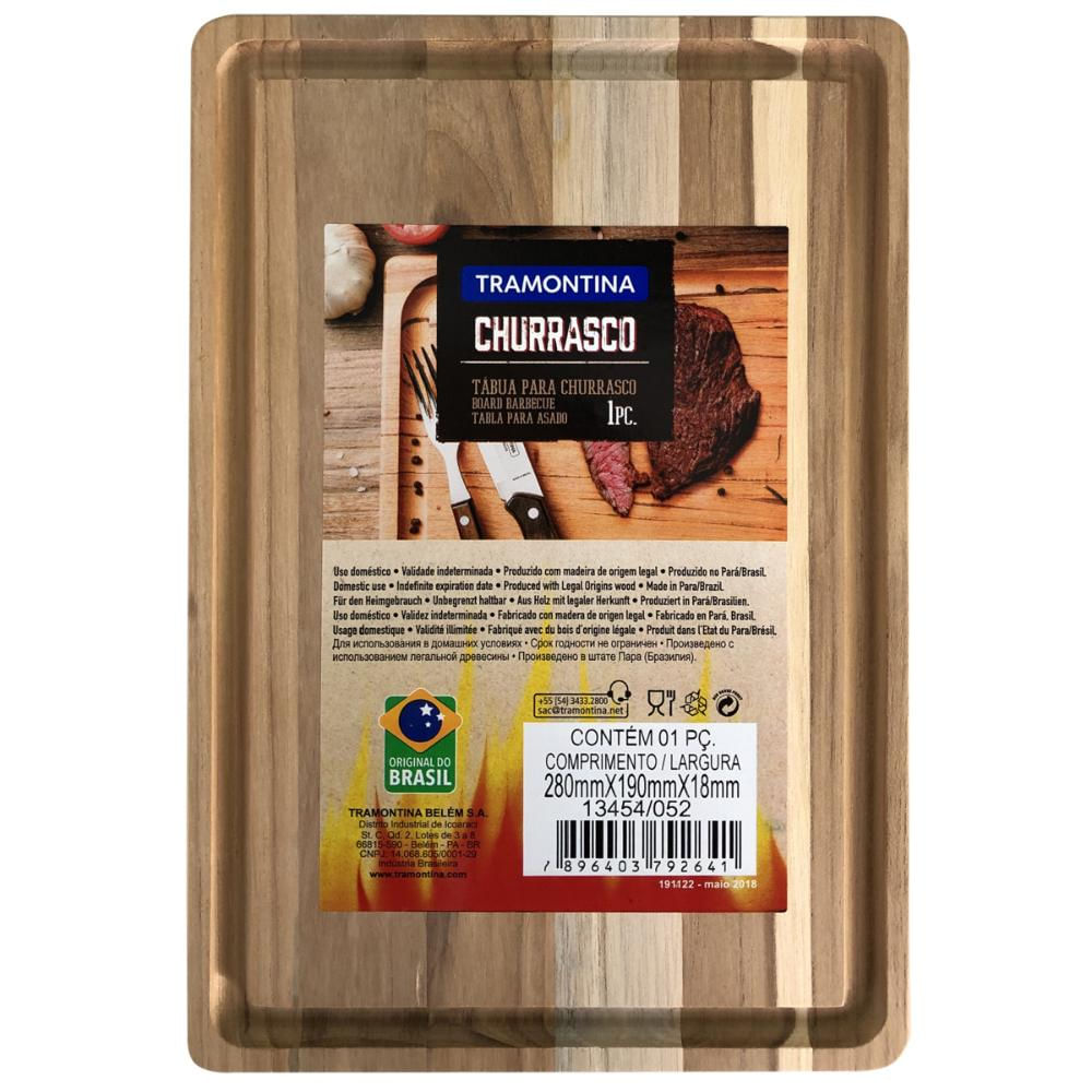 Encontraproduto.com.br - Tábua para Churrasco Retangular Tramontina