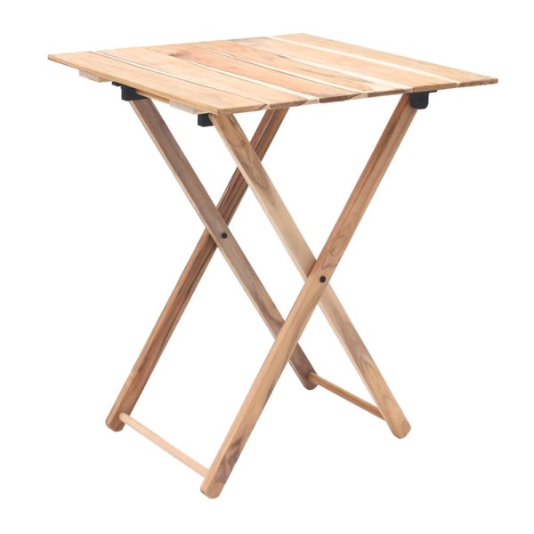 Encontraproduto.com.br - Mesa de Madeira Tramontina Dobrável Lille Marrom