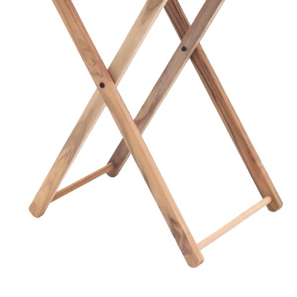 Encontraproduto.com.br - Mesa de Madeira Tramontina Dobrável Lille Marrom