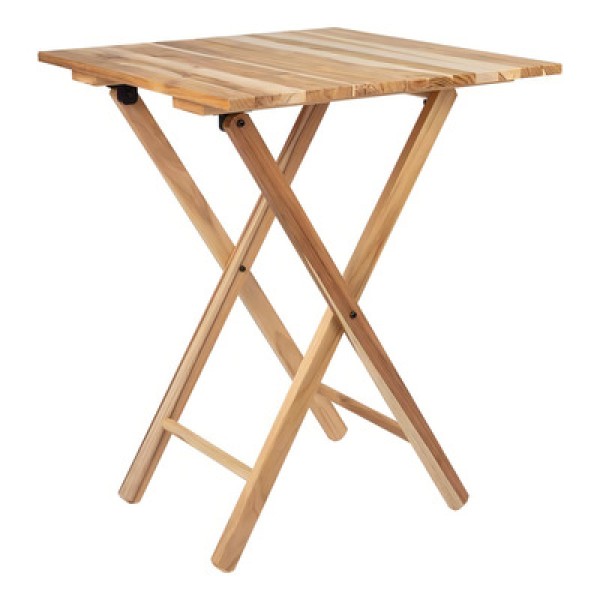 Encontraproduto.com.br - Mesa de Madeira Tramontina Dobrável Lille Marrom