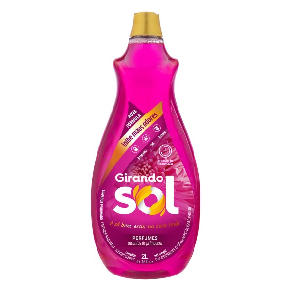 Encontraproduto.com.br - Limpador Perfumado Encantos da Primavera Girando Sol 2L
