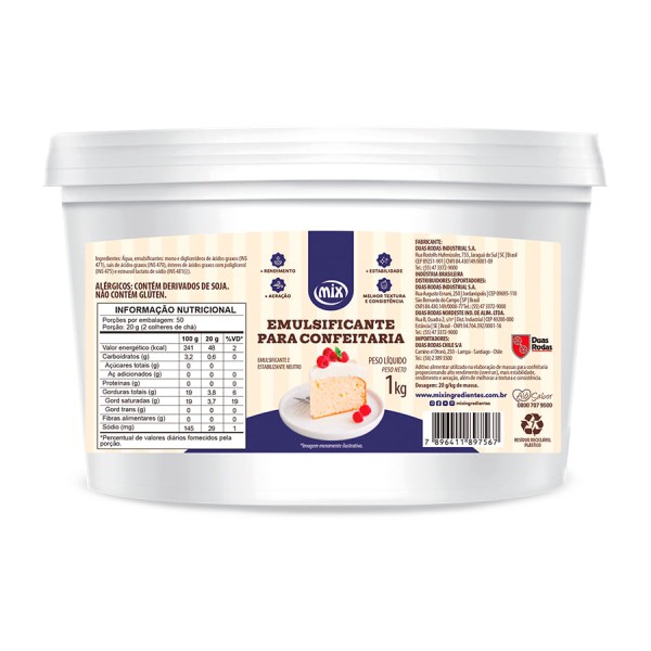 Encontraproduto.com.br - Emulsificante Neutro 1kg MIX