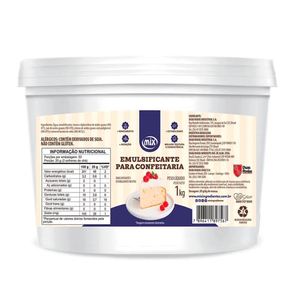 Encontraproduto.com.br - Emulsificante Neutro 1kg MIX