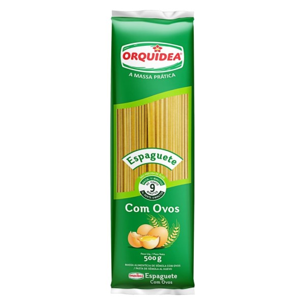Encontraproduto.com.br - Massa Orquidea Espaguete Com Ovos 500g