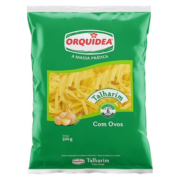 Massa Talharim Orquídea 500g