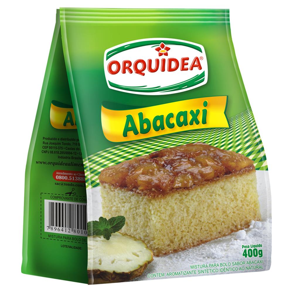 Mistura Bolo Orquidea Abacaxi 400g