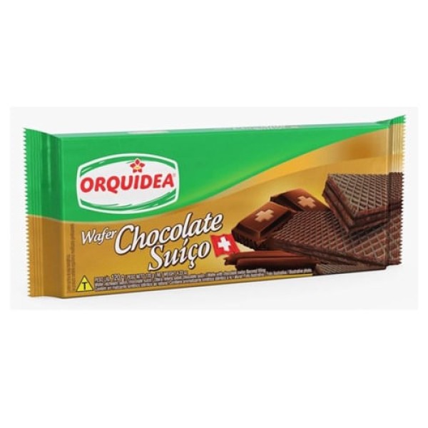 Encontraproduto.com.br - Wafer Orquidea 120g Chocolate Suico