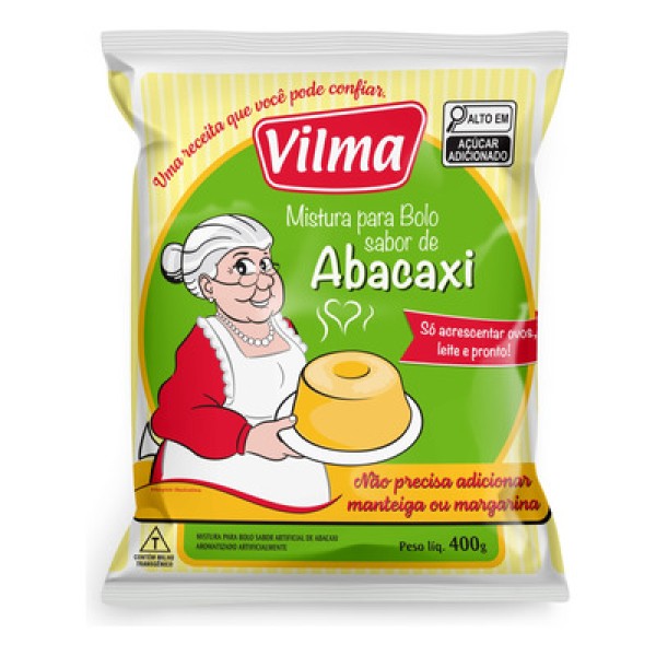 Encontraproduto.com.br - MISTURA PARA BOLO VILMA CHOCOLATE PT 400G