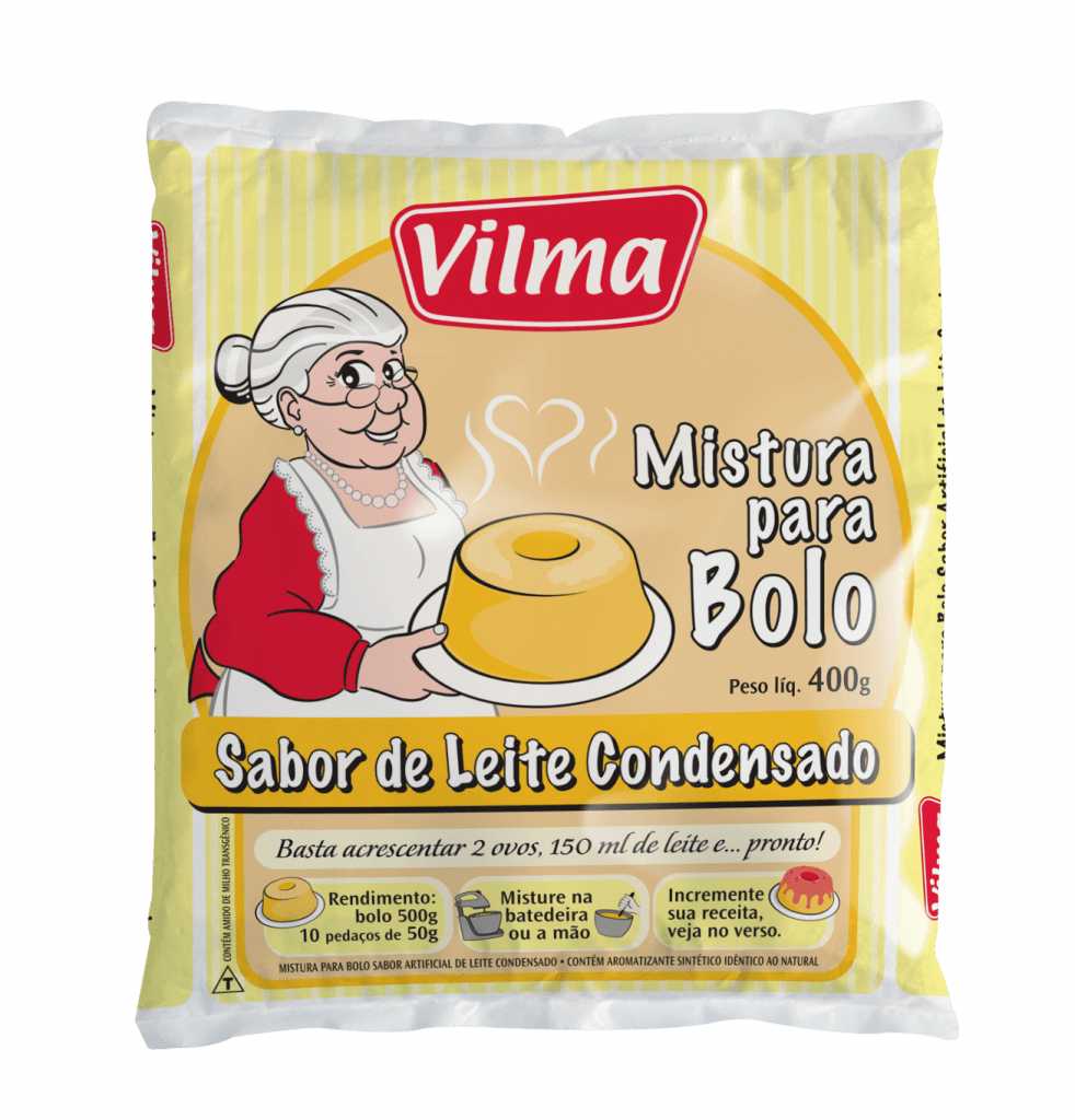Encontraproduto.com.br - Mistura para Bolo Vilma Sabor Chocolate 400g