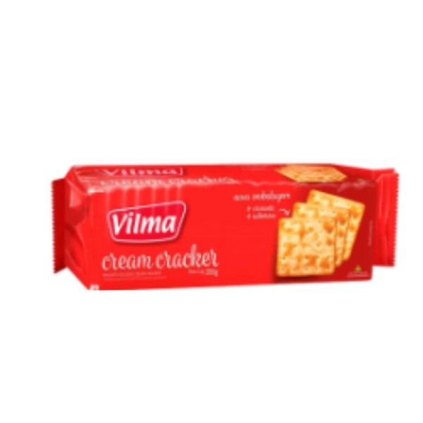 Encontraproduto.com.br - Biscoito Vilma Cream Cracker 200g