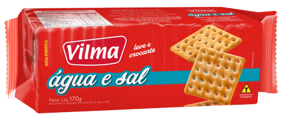 BISCOITO AGUA E SAL VILMA 170G
