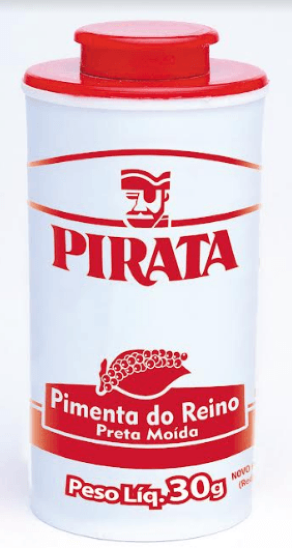 Encontraproduto.com.br - Pimenta Do Reino Preta Moida Pirata 30g