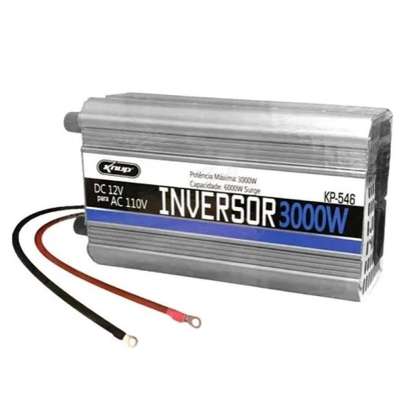 Conversor De Corrente Conversor Entrada 12v Saida 110v 3000w