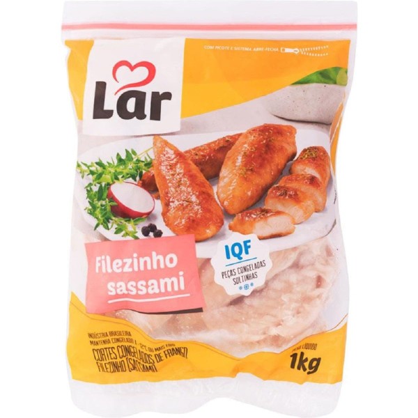 Encontraproduto.com.br - Filezinho Sassami Lar Pacote com 1kg