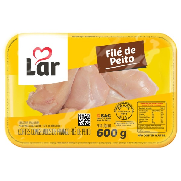 Encontraproduto.com.br - Filé de Peito de Frango Lar 600g
