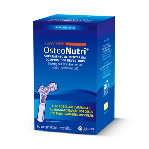 Suplemento Alimentar Osteonutri 60 Comprimidos Revestidos