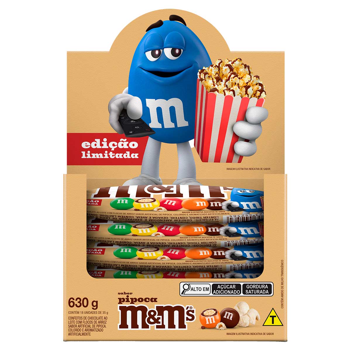 Encontraproduto.com.br - Chocolate M Ms Pipoca 35g