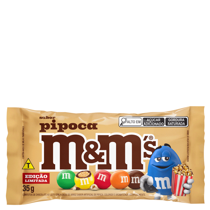 Encontraproduto.com.br - Chocolate M Ms Pipoca 35g
