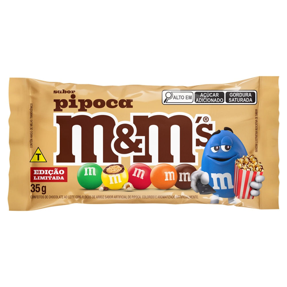 Encontraproduto.com.br - Chocolate M Ms Pipoca 35g