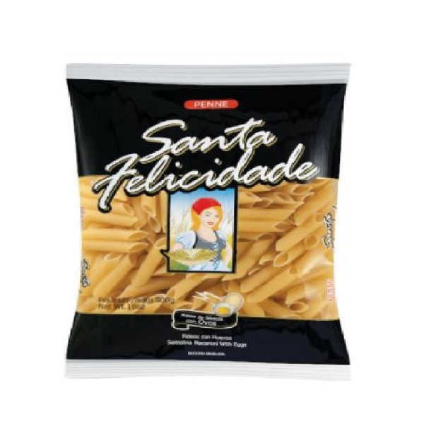Encontraproduto.com.br - Macarrão Penne Santa Felicidade com Ovos 500 g