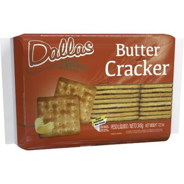 Encontraproduto.com.br - Biscoito Dallas Butter Cracker Pacote com 345g