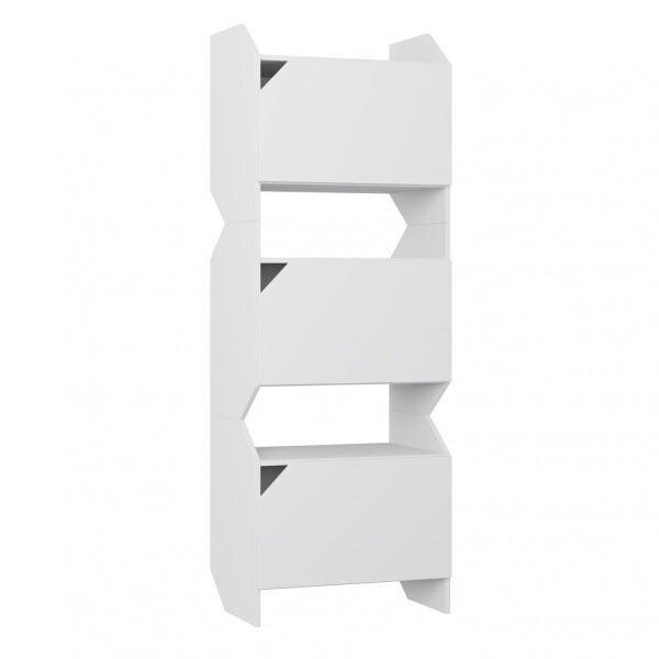 Encontraproduto.com.br - Armário Multiuso 3 Portas Soul Moderno Be Mobiliário Branco