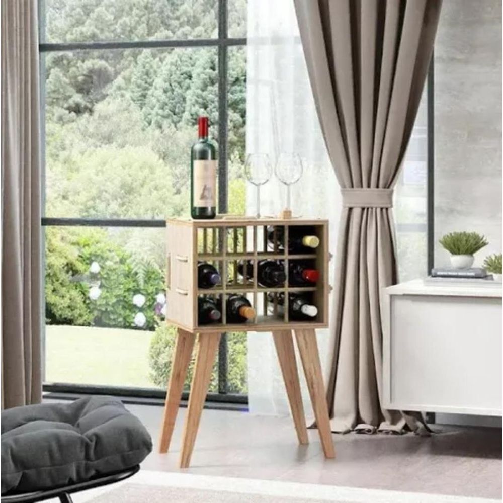 Adega 12 Garrafas Linha Cordel
