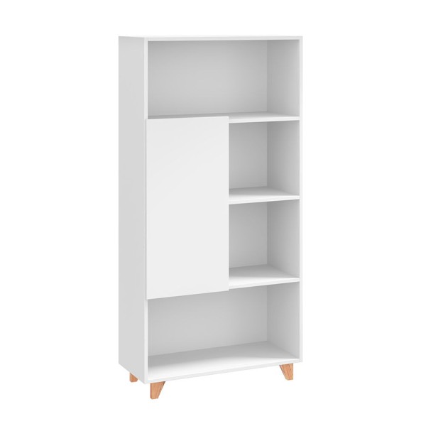 Encontraproduto.com.br - Estante Aurora com 4 Nichos - Branco