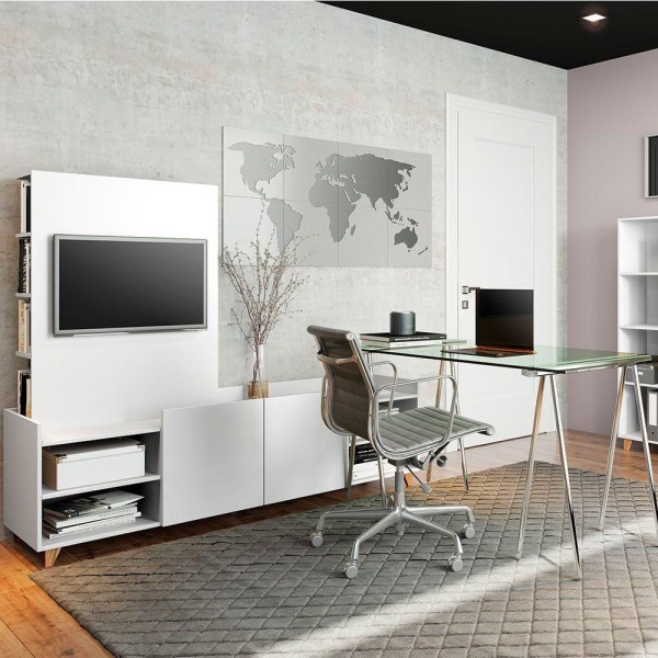 Encontraproduto.com.br - Rack com Painel Aurora para TV de até 40