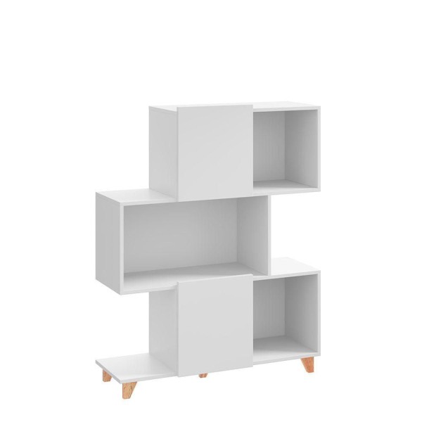 Encontraproduto.com.br - Estante Aurora 3 Andares Branco Tx
