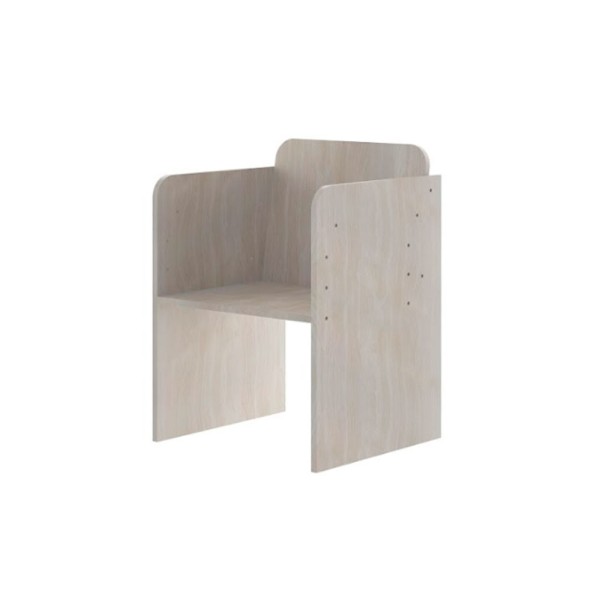 Encontraproduto.com.br - Cadeira Infantil Com Altura Regulável Be Mobiliário - Nature