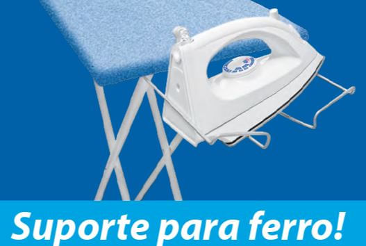 Encontraproduto.com.br - Tabua de Passar Roupa Passabem EP201 Azul